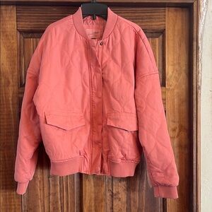 Universal Thread coral  Quilted Jacket